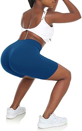 Bešavna ženska ženska vježba kratke hlače visoke stružne kratke hlače za vježbu Yoga biciklistička kratke hlače