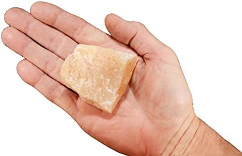 Rock Your Chakra Orange Aventurina 3 4-7 oz Sirovi rock mineralni sakralni čakrilični kristal i kamen