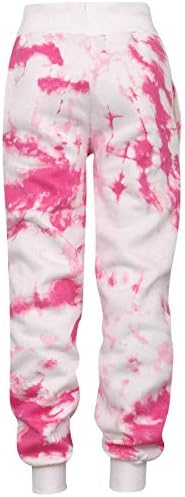 A2Z 4 djeca obrezana kravata Dye Tracking set dukseva sa manžetim jogging hlačama Sportske atletske odjeće Set Girls Children Starost 5-13 godina
