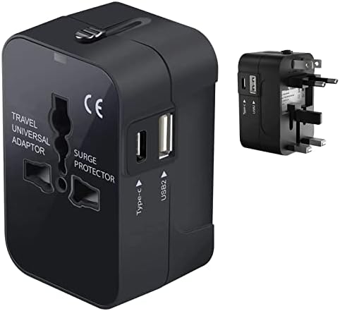 Putni USB Plus Međunarodni Adapter za napajanje kompatibilan sa Micromax Canvas Mega za Svjetsku