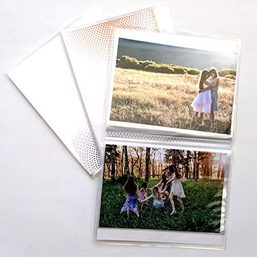 Clear Džep 4 x 6 Format Cocopopola Foto albumi Pakov od 3, svaki mini album ima 24 džepova. Fleksibilni,