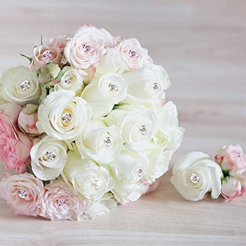 300 komada cvijeće Dijamantni igle 2-inčni kristalni cirzažni pinovi vjenčani broš bouquet glava