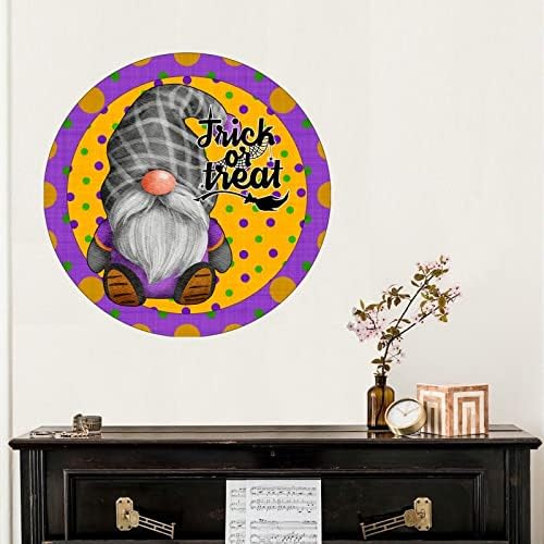 Trick Or Treat Halloween Nursery Wall Art Wall Decals paukova mreža bundeva Gnome Peel and Stick Wall Decal za spavaonice djecu soba Party Trucks Vinyl 28 Inch