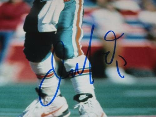 Dan Marino potpisao miami dupins 11x14 fotografija autogramirana PSA / DNA COA 1A - autogramirane NFL fotografije
