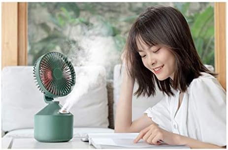 Htllt Prijenosni ventilator mali obnavljanje ventilatora za punjivu uredski krevet sa USB malim domaćinstvom