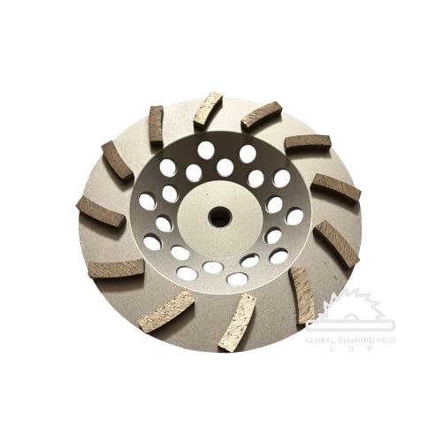 7 inčni kotači za brušenje kotača za beton i zidanje 7 prečnik 12 turbo dijamantski segmenti 7/8