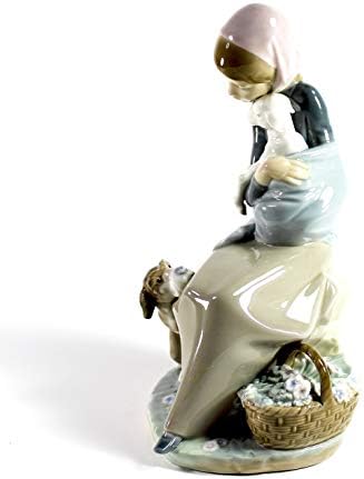 Kolekcionarska figurica LLADRO ljubomora # 1278 umirovljeni zastakljeni završni figuri