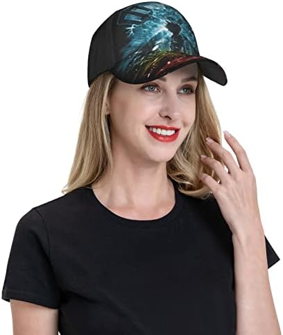 Kraljevina Video igra Hearts Baseball Cap Classic Tata Hat Ljetni na otvorenom Podesivi kuglični poklopac Sport za muškarce Žene Hat Black