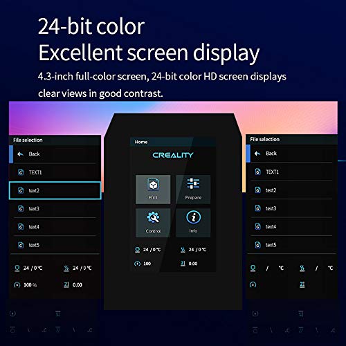 Ender 3v2 4.3 inčni ekran osetljiv na dodir LCD ekran kontroler modul kompleti ekrana ekrana