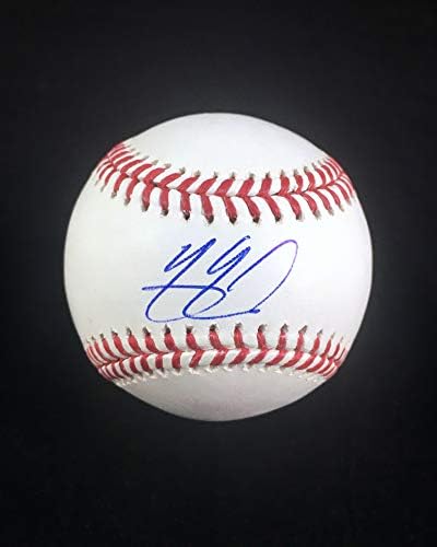 Yasmani Grandal Chicago bijeli sox lovac potpisao je autogramirani bijeli rawlings bejzbol