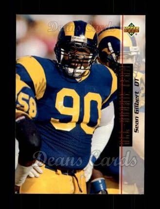 1993 Gornja paluba 42 Sean Gilbert Los Angeles Rams Nm / Mt Rams Pittsburgh