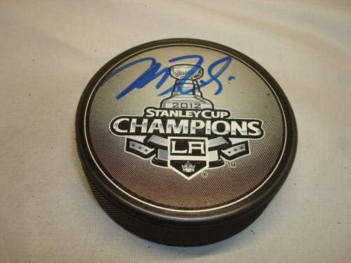 Mike Richards potpisao Kings 2012 Stanley Cup Champs Hockey Puck PSA / DNK COA 1A-Autogramed NHL Paks
