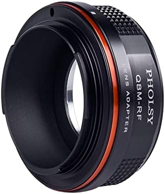 Adapter za montiranje folisnog objektiva kompatibilan sa Rollei QBM montiranje kućišta fotoaparata Canon EOS RF montiranje za EOS R8, R50, R6 Mark II, R7, R10, R3, R5, EOS R5C, R6, EOS R, EOS RP