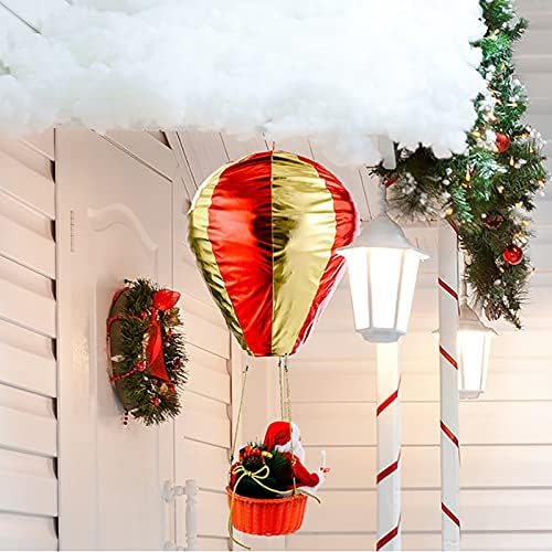 U-buyhouse santa vrući zrak balon božićni ukrasi viseći kućni dekor stropni privjesak ukras ukrasi