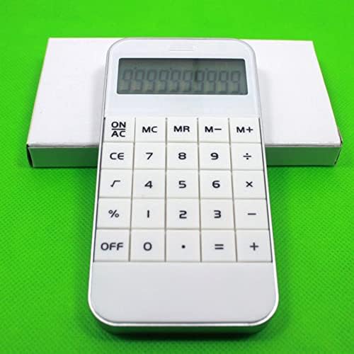 Walbest Funkcija Desktop Kalkulator - Mini modni univerzalni džep za napajanje baterije Kalkulator Kalkulator Elektronski bijeli