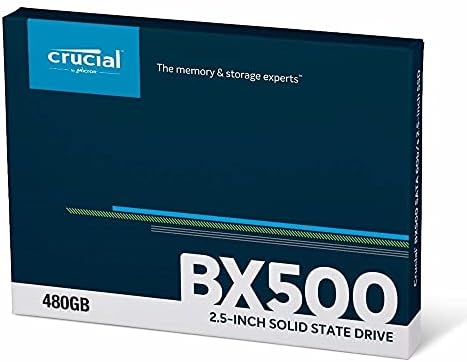 Krucial BX500 480GB klijentski pogon - 3D NAND SATA 2.5 SSD