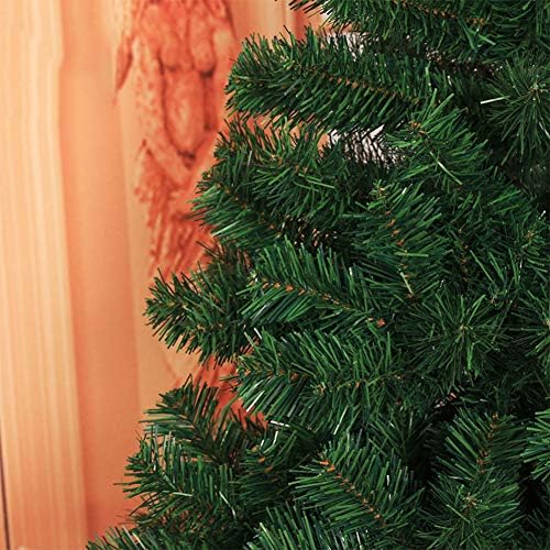 DLPY Classic Umjetno božićno drven sa šarkim božićnim borovim borovim drvećem Metalne noge Xmas Tree Unlind Auto-širenje-a 4ft