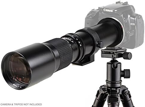 Canon EOS Rebel XT Manual Focus objektiv velike snage 1000 mm