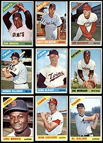 1966. Topps bejzbol nizak broj kompletan set vg +