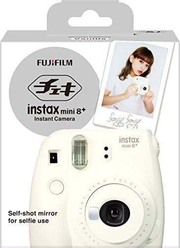 Fujifilm Instax Mini 8+ Instant Film kamera + selfie ogledalo za upotrebu-Međunarodna verzija