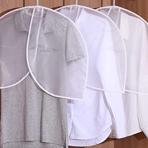 TUNKENCE Fashion kratka Odjeća viseća prozirna torba za domaćinstvo poklopac srednje torbe za odlaganje odjeće