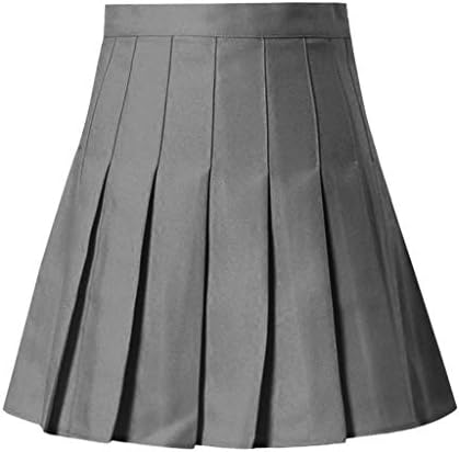 ZL Geqinai Žene Svestrane plamene mini klike suknje casual Mini Stretch Struk Plain saglasna teniska suknja sa kratkim hlačama