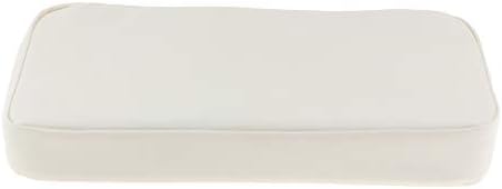 LoveinDIY profesionalni kozmetički Salon SPA PVC kožna kvadratna masaža jastuka, kremasto-Bijela