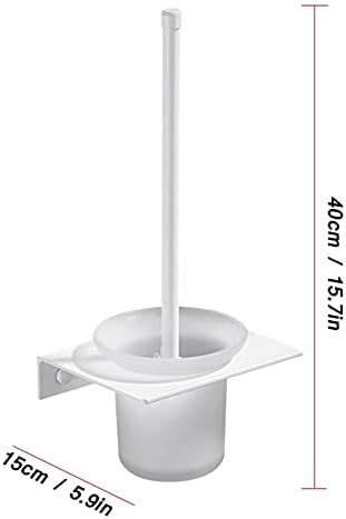 SMXGF toaletna četkica WC držač četkica za domaćin za domaćin za zid na zid četkica kupatilo dugačka
