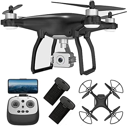 Wxqlk drone sa kamerom 4k za odrasle sa 3-osnim gimbalnim preklopivim dronom sa 5GHz FPV video RC Quadcopter