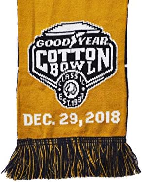 Zvanični 2018 Notre Dame CFP Cotton Bowl pleteni šal