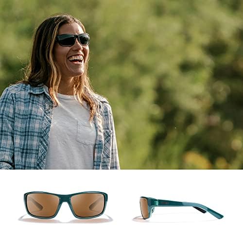Ženske optike Ženske alme pravokutne zamotane ularizirane sunčane naočale