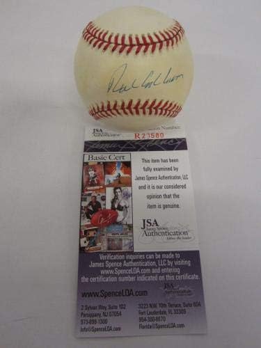 Richie Ashburn Phillies potpisao je službenu bajzbol nacionalne lige JSA COA - autogramirane bejzbol