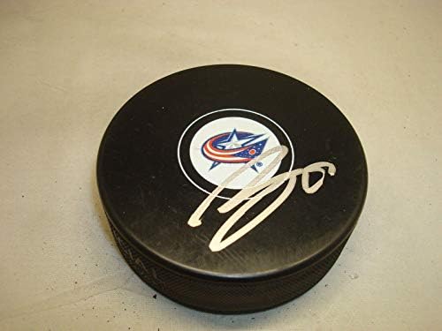 Ryan Murray potpisao je Columbus Blue Jackets hokejaški pak s potpisom 1A-s potpisom NHL Pakova