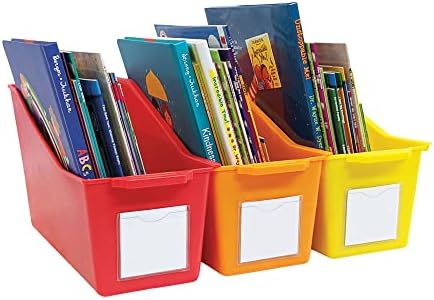 EAI Education Povezivanje kante za knjige za učionicu, ured i dom, bez oštrih ivica, slaganja,