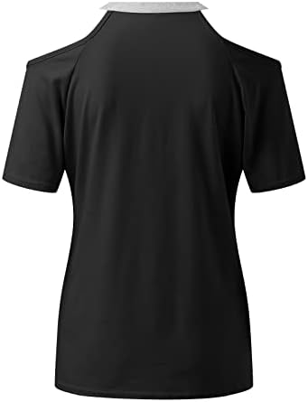 Ženske tuničke vrhove čipke kratkih rukava ljetni majica Basic Tees Heart Baseball Odštampana bluza Dressy trendi majica 2023