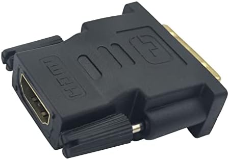NW Genhaoqi HDMI to DVI adapter, dvosmjerni DVI-D muški do HDMI ženski pretvarač, pozlaćen