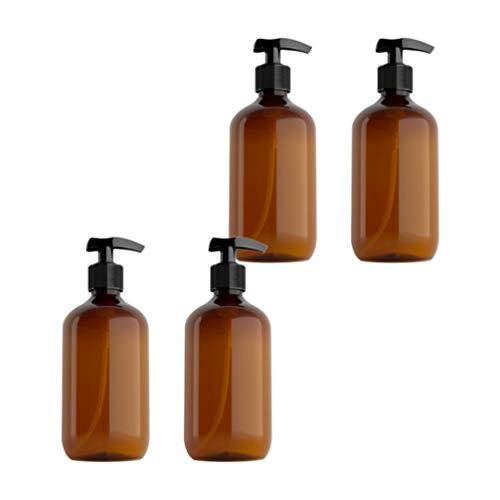 Topbathy 4pcs Empty losion boce JAR sapun za vrhnje za krem ​​za pranje karoserije SOAP SAMO-TANNERS BRONZERS MASAGE losion
