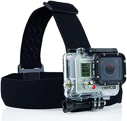 Navitech 8 u 1 akcijskoj kameru Pribor kompletnog kompleta sa sivom futrolom - kompatibilan s Goextreme Vision 4K akcijskom kamerom