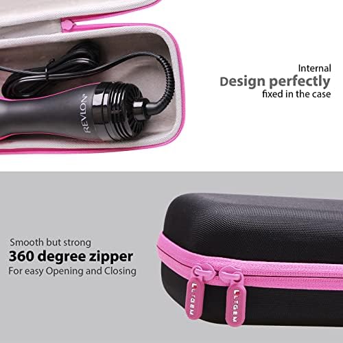 LTGEM EVA Hard Case za Revlon One Step Root Booster round Brush fen i Hair Styler - putna zaštitna torba