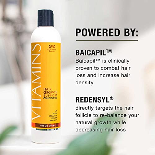 Nourish Beaute Vitamini regenerator za gubitak kose koji podstiče ponovni rast, volumen i zgušnjavanje kose