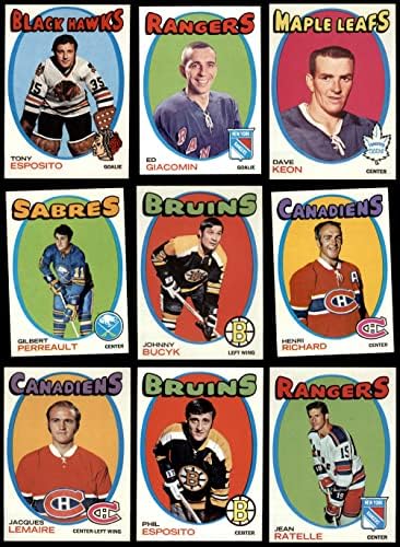 1971-72 Topps Hokej kompletan set NM +