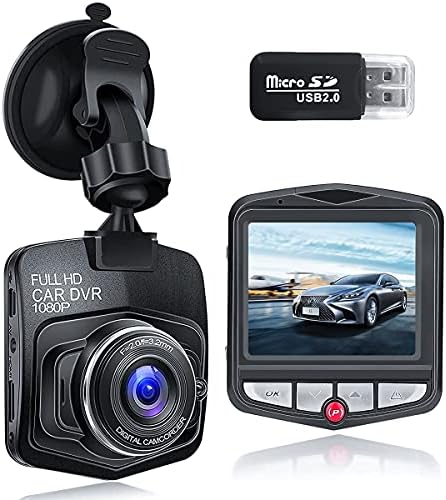 Dash Cam za automobile 1080p FHD Car Dash Camera 2023 Nova verzija Auto kamera Diktafon 2.4 inča s ekranom