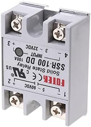 BELOF SSR-100 DD SSD relej modul 100A 3-32V DC ulaz 5-60V DC Izlazni relej