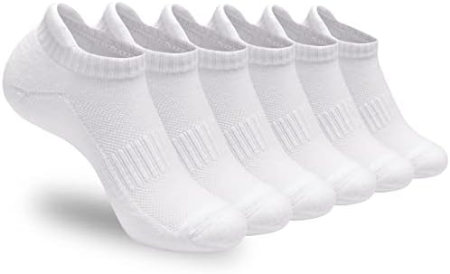 Atbiter čarape za gležnjeve ženske atletske No Show Tab čarape sa jastukom niskog reza 6-parovi