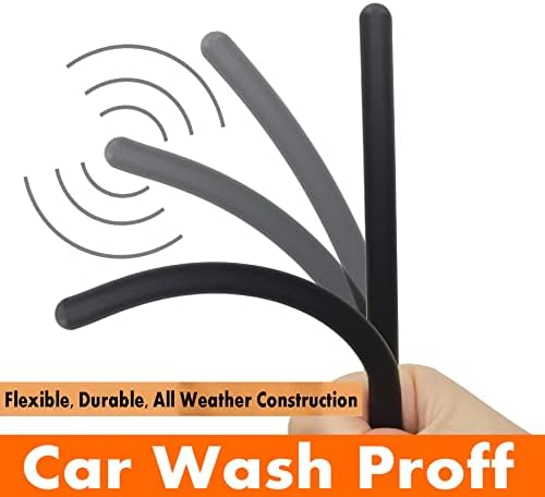 Gumena antena za Toyota Corolla Radio Premium recepcija - 7 inčni otporan za pranje automobila, unutarnje zamene jarbola bakrene zavojnice bakrene