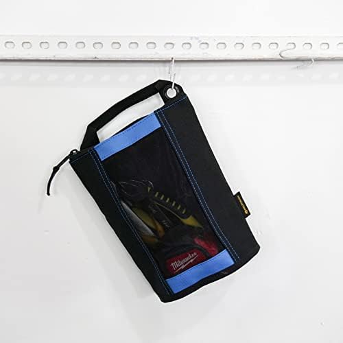 Melotough torba za patent zatvarač torbica za patentna patentna torba-veznica s mrežnim prozorom i visećim grombomcima