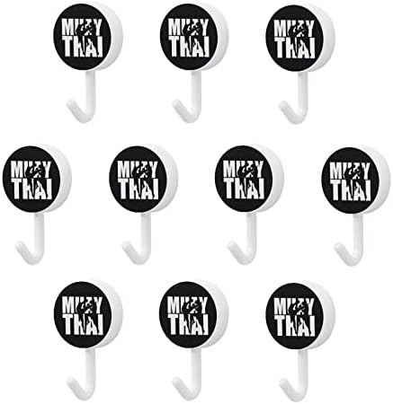 Muay Thai 10 kom plastični kukir Slatke zidne kuke Ključ za ključeve za kućnu kuhinsku vrata