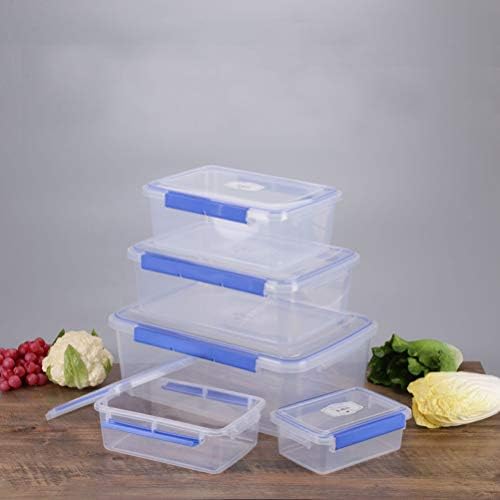 Cabilock Bento kutija za ručak otporna na temperaturu otporna na hranu plastična hrana za skladištenje hrane