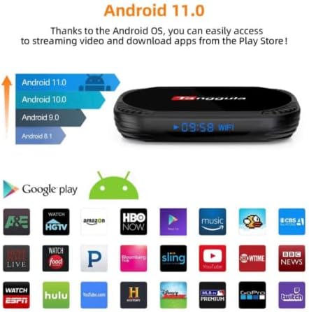 Tanggula X5 TV kutija Android Media Player uređaj 2022 | Mini pozadinska bežična tastatura podesiva puna ploča Touchpad | Dual Band WiFi brze brzine | 128GB Storage | 4K / 8K Ultra HD Voice aktivirani daljinac