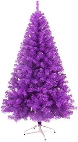 Yumuo Umjetno božićno drvce, 180cm Početna Olovka Xmas Pine za božić za božićnu kućnu vjenčanje Festival Stranka ukras-ljubičasta 180cm